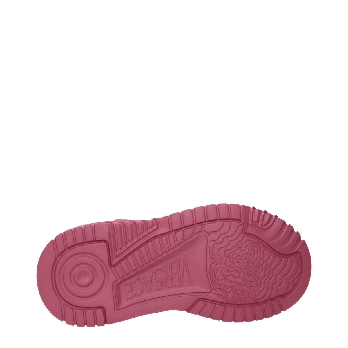 Baskets en cuir rose