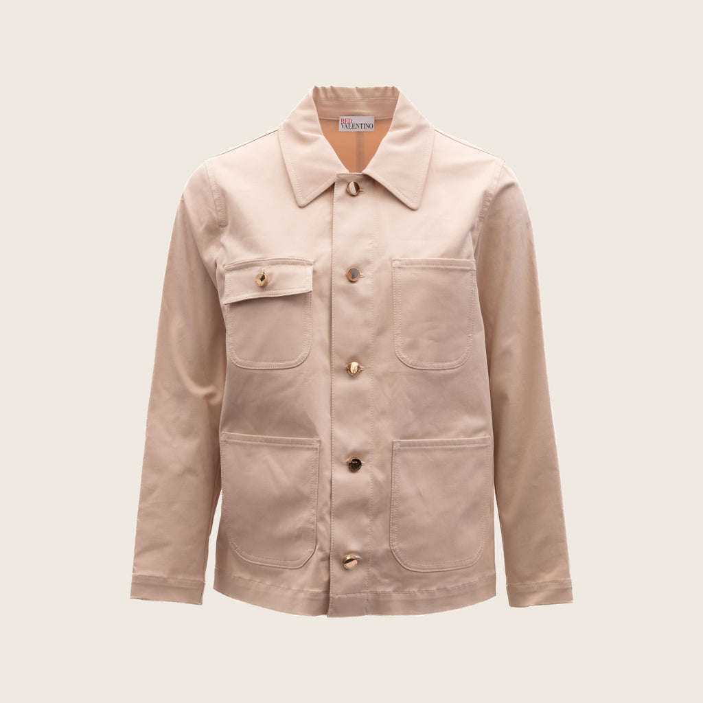 Denim Jacket – Beige