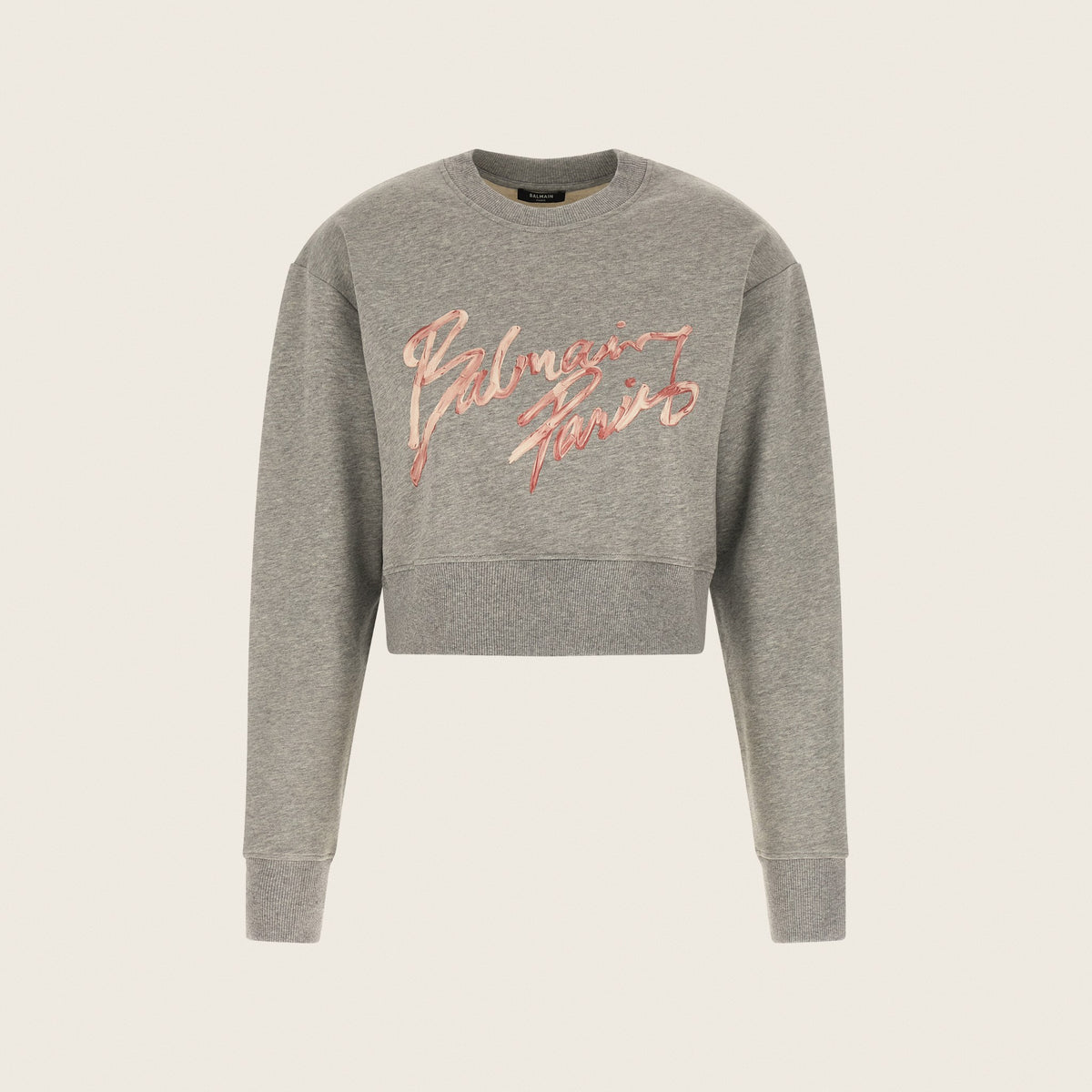 Cropped Signature Sweatshirt