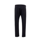 Black Wool Trousers