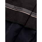 Black Wool Trousers