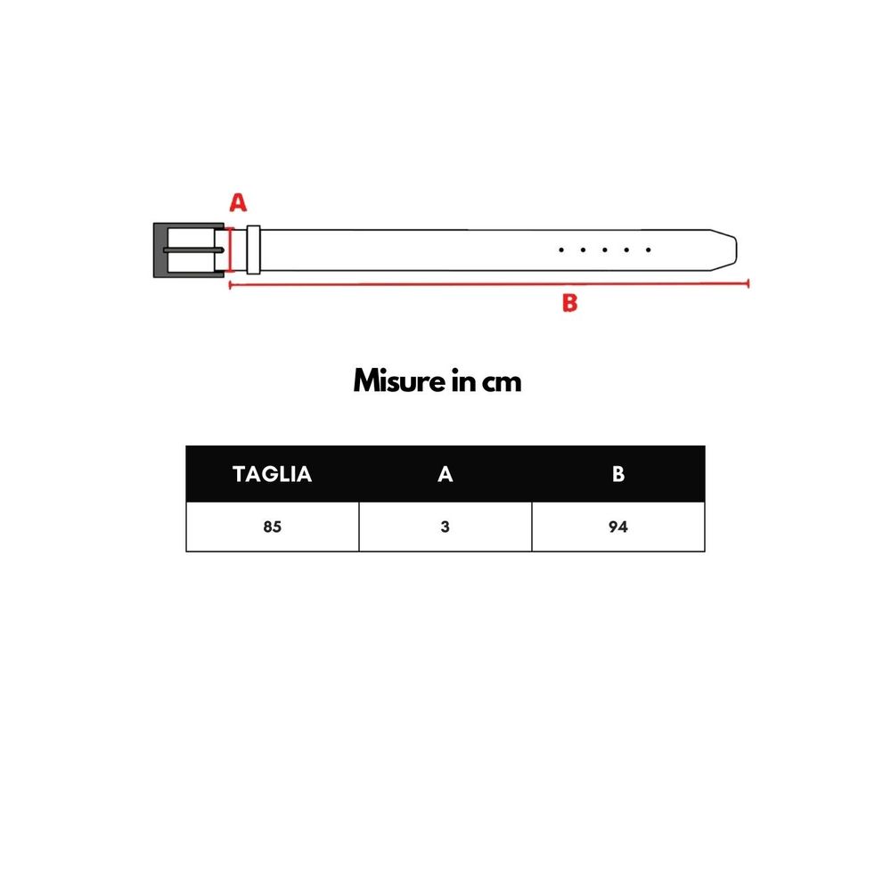 Leather Belt – Black