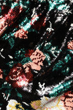 Sequinned Dress – Black