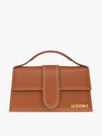 Sac à bandoulière en cuir marron