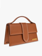 Sac à bandoulière en cuir marron