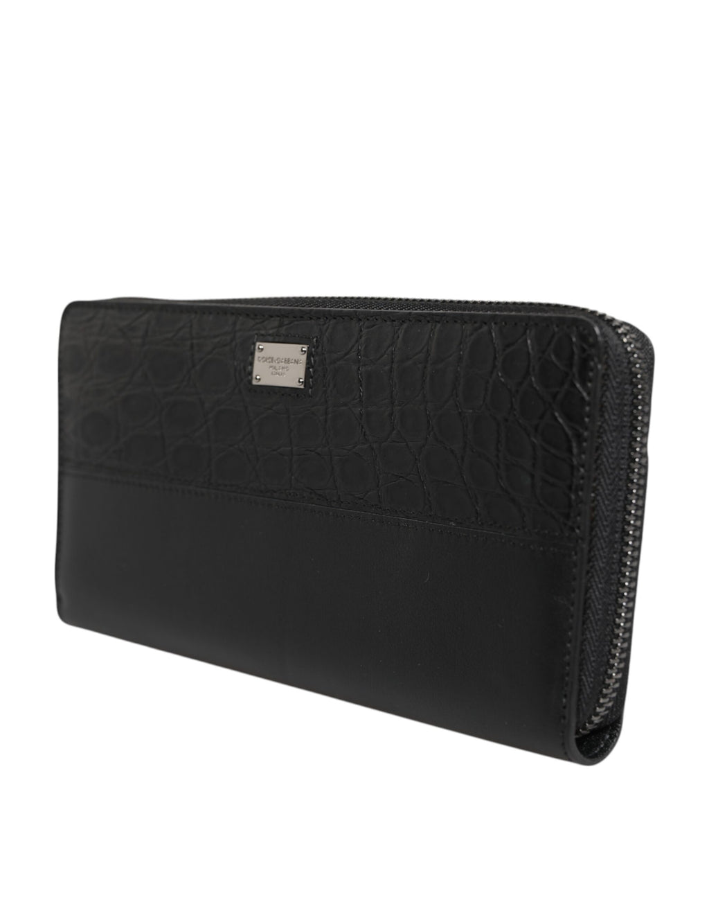 Logo Leather Wallet – Black
