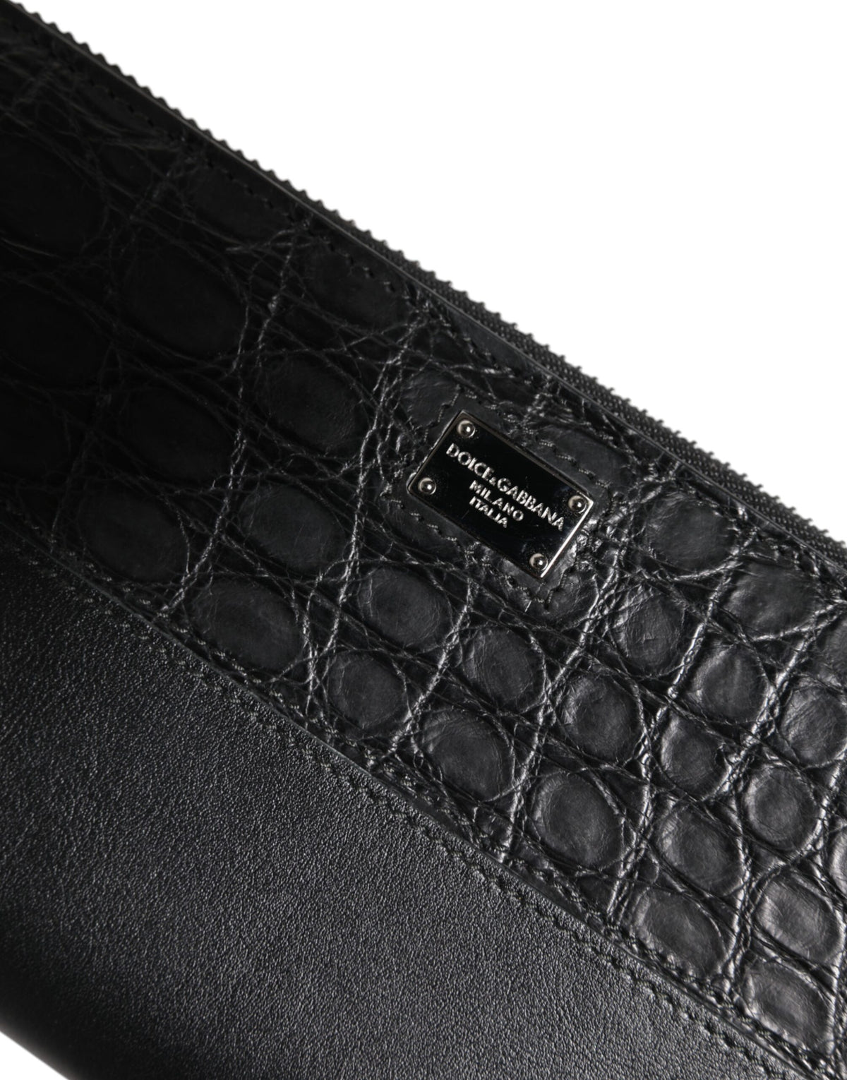 Logo Leather Wallet – Black