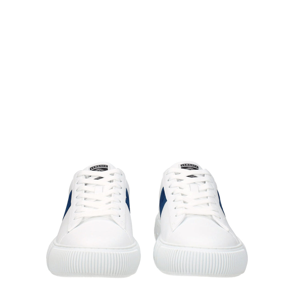 Baskets en cuir blanc
