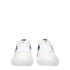 Baskets en cuir blanc