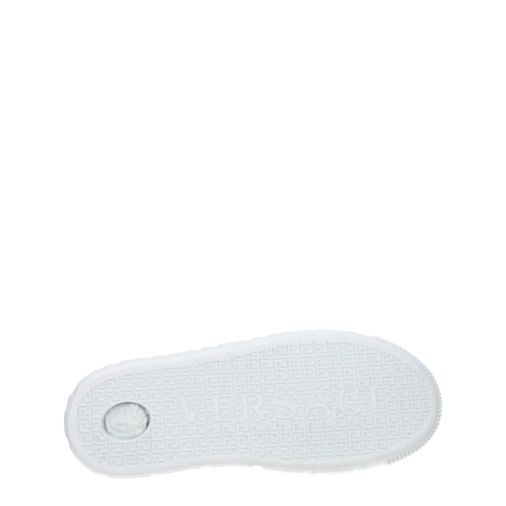Baskets en cuir blanc