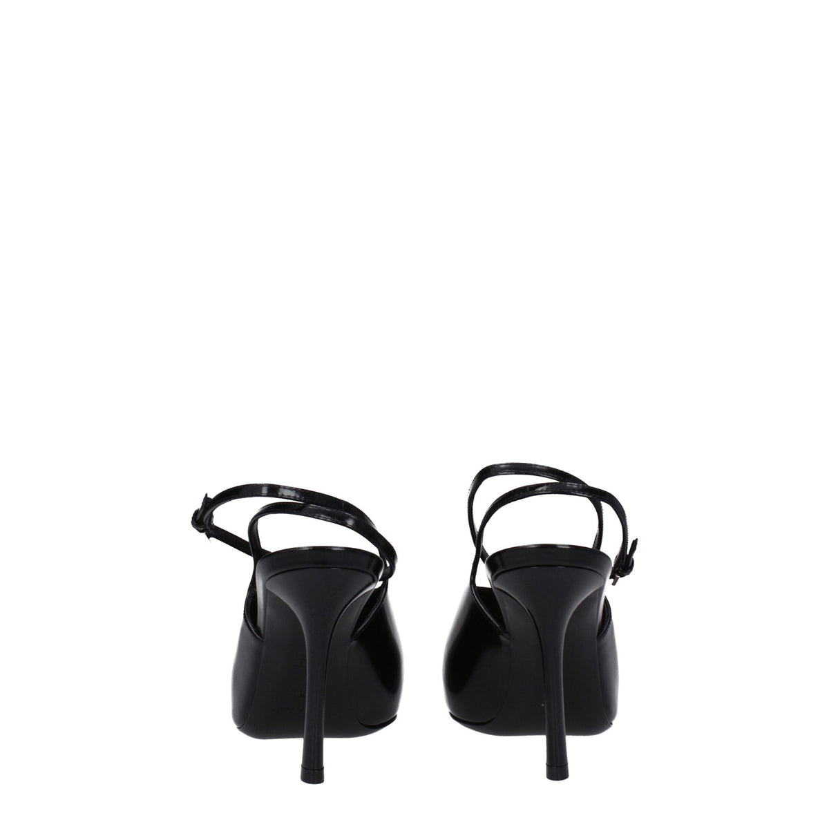 Escarpins noirs en cuir