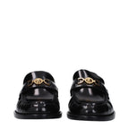 Mocassins en cuir noir