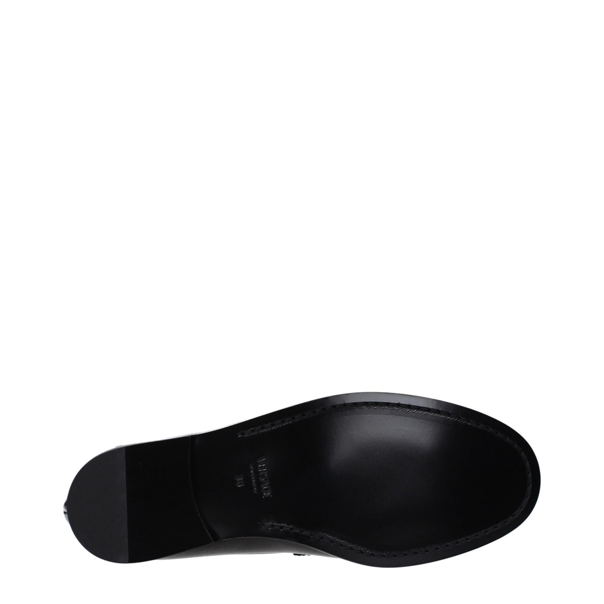 Mocassins en cuir noir