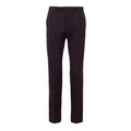 Pantalon en laine bordeaux