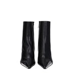 Leather Ankle Boots – Black