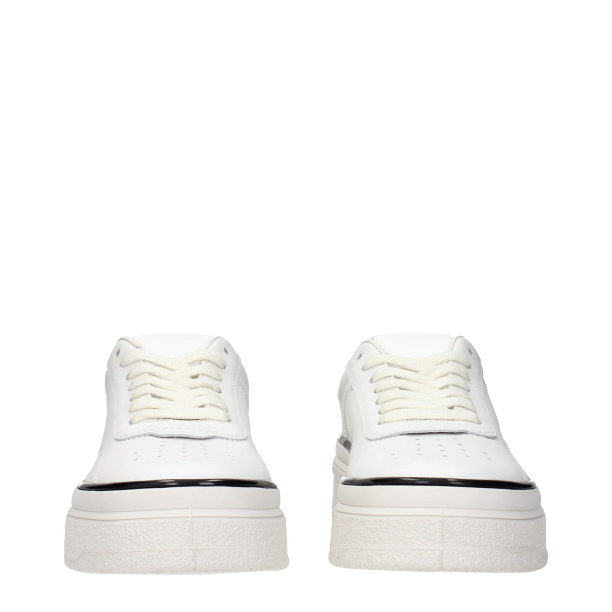 White Leather Sneakers