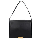Sac à bandoulière en cuir noir