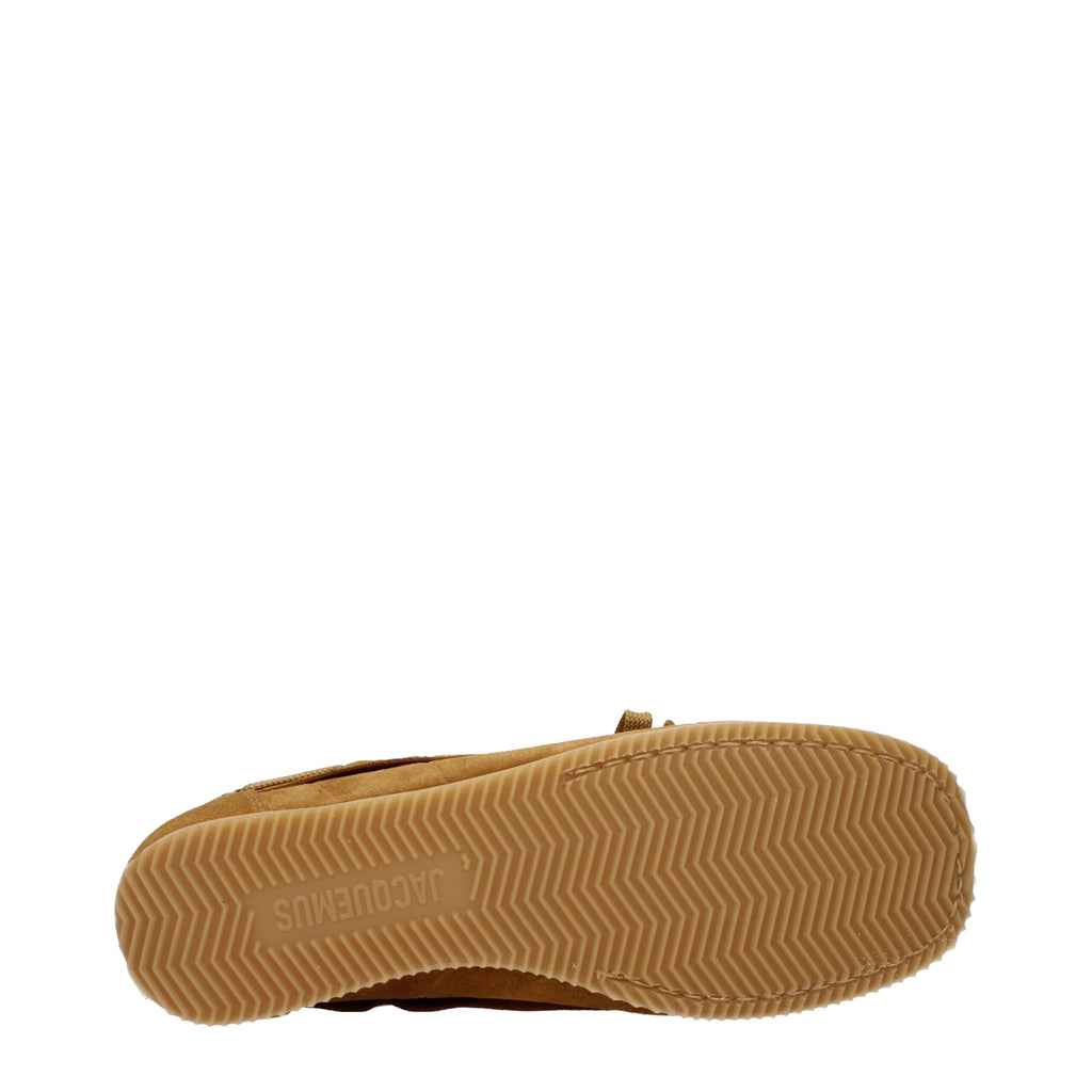 Mocassins en daim marron