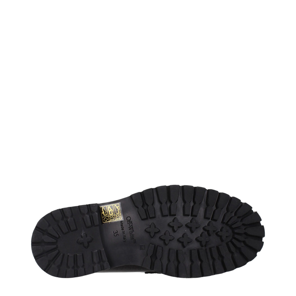 Mocassins en cuir – Noir