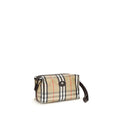 Trousse de toilette en coton beige