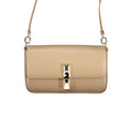 Beige Leather Handbag