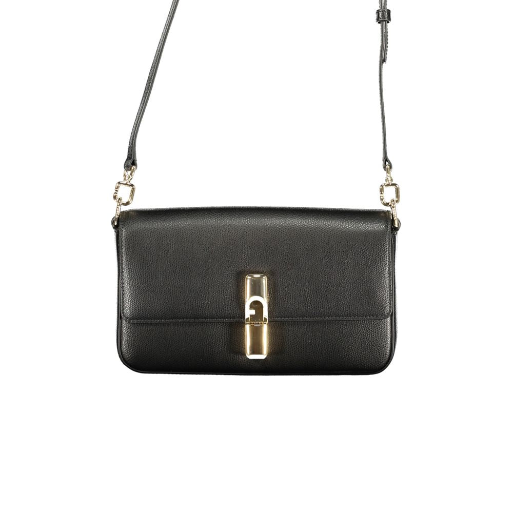 Sac à main en cuir noir