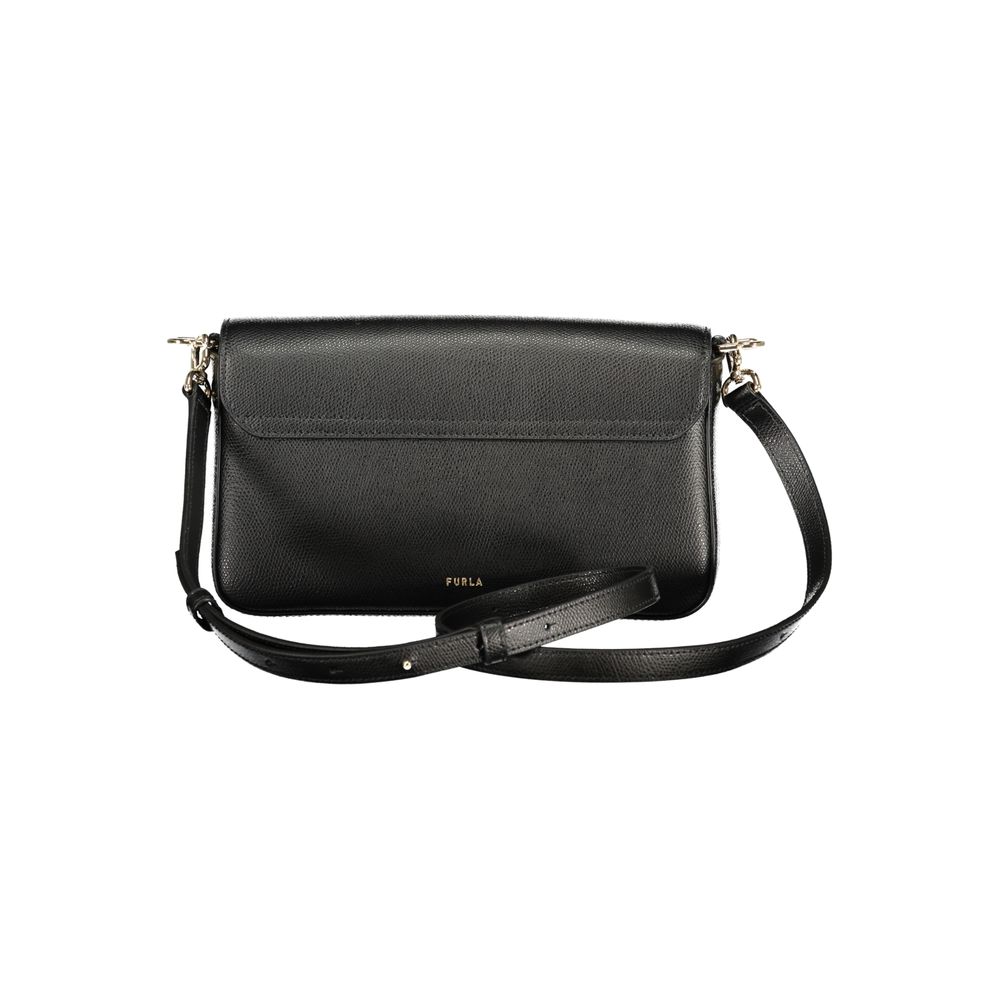 Sac à main en cuir noir