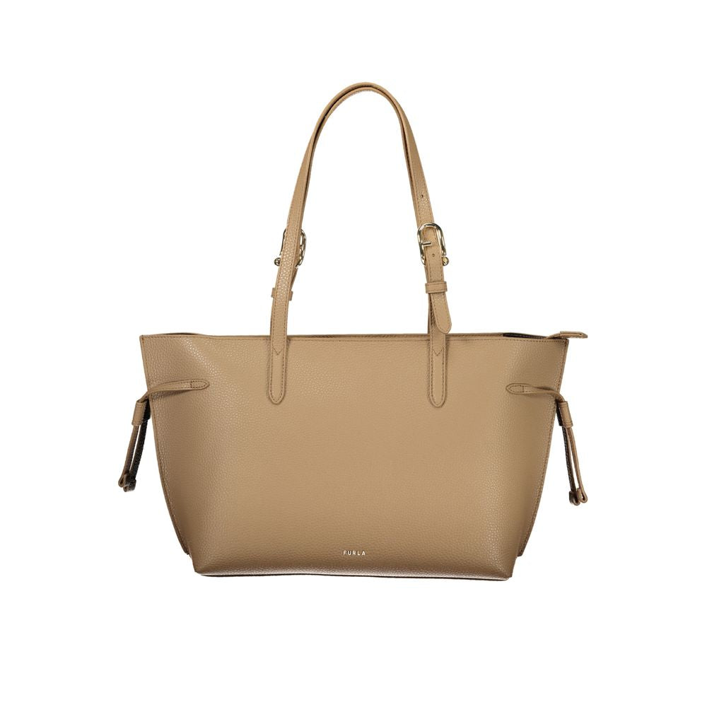 Sac à main en cuir marron