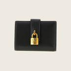 Lambskin Card Holder – Black