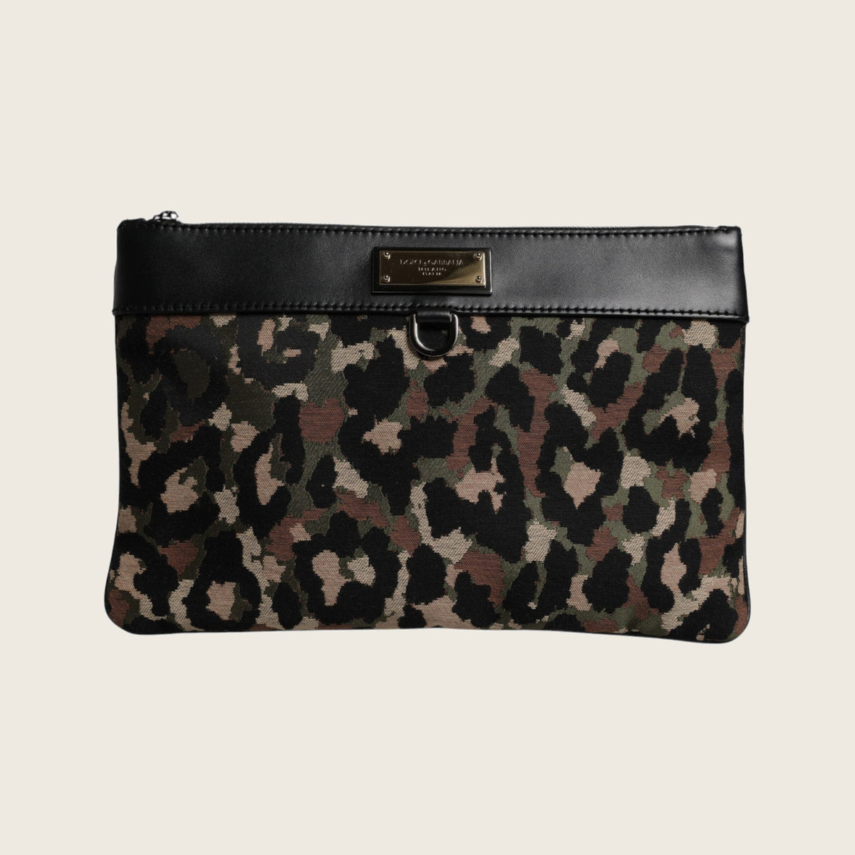 Leopard Leather Handbag – Multicolour