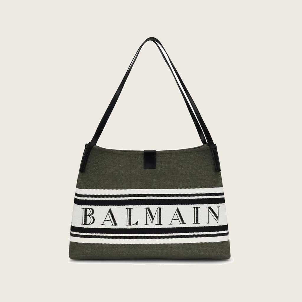Sac à bandoulière en coton – Noir