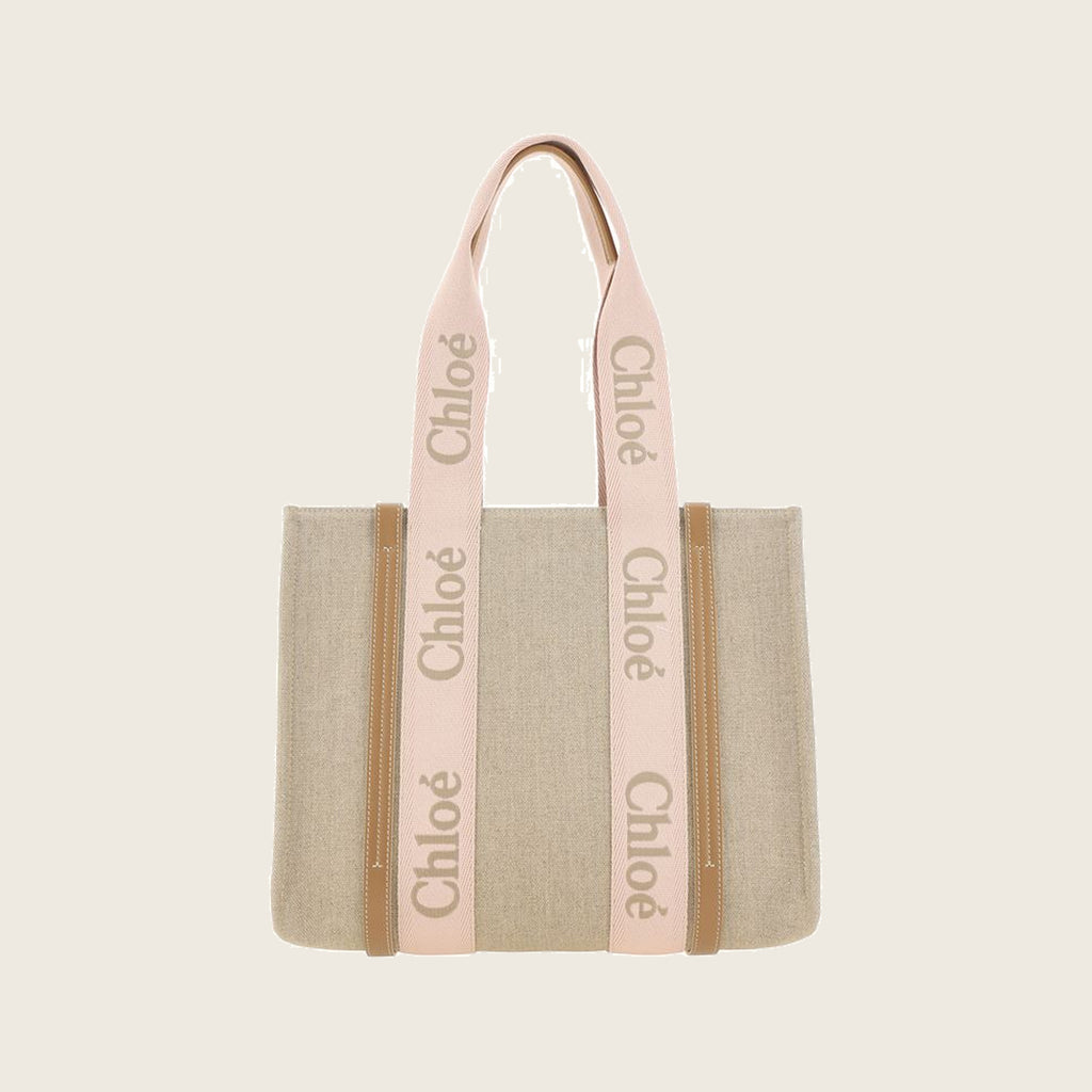 Sac à bandoulière en lin – Marron