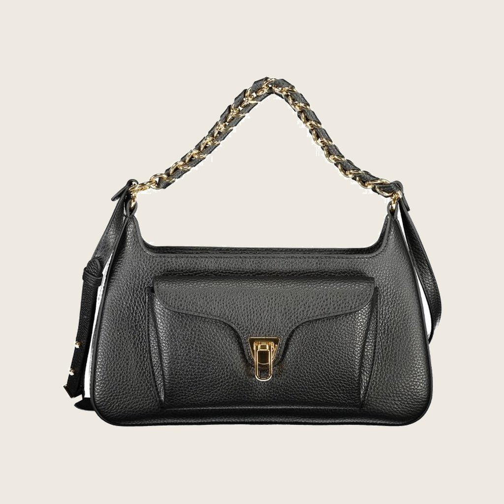 Leather Handbag – Black