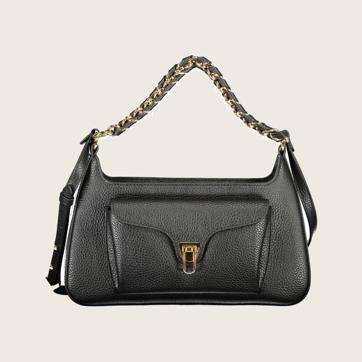 Leather Handbag – Black