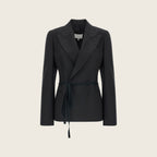 Wool Blazer – Grey
