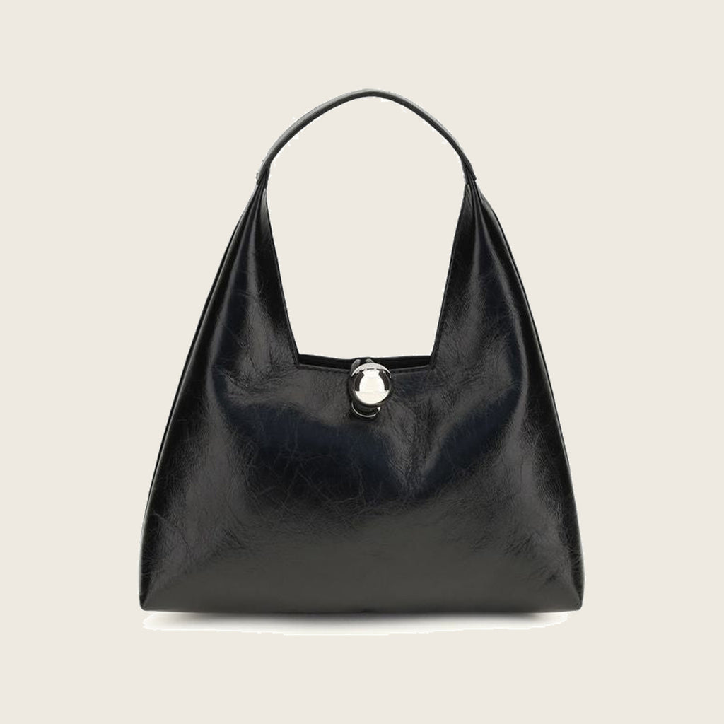 Trapeze Shoulder Bag – Black