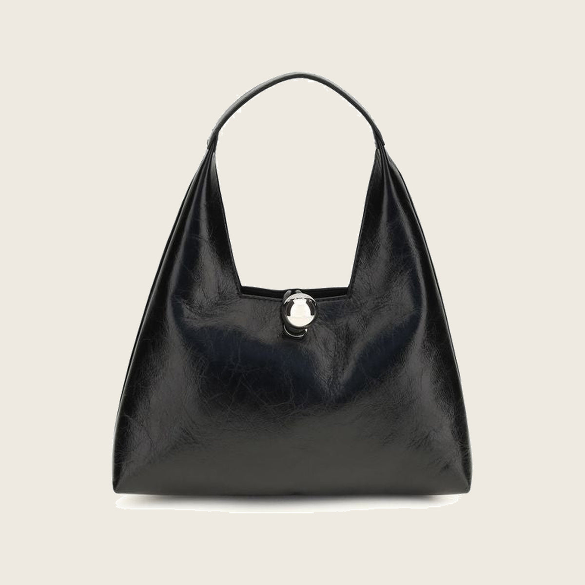 Trapeze Shoulder Bag – Black
