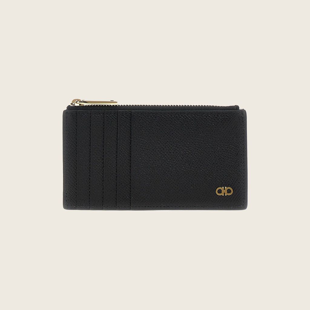 Porte-cartes Gancini – Noir