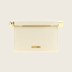 Le Sac Rond Clutch – White