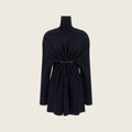 Wool Dress – Blue