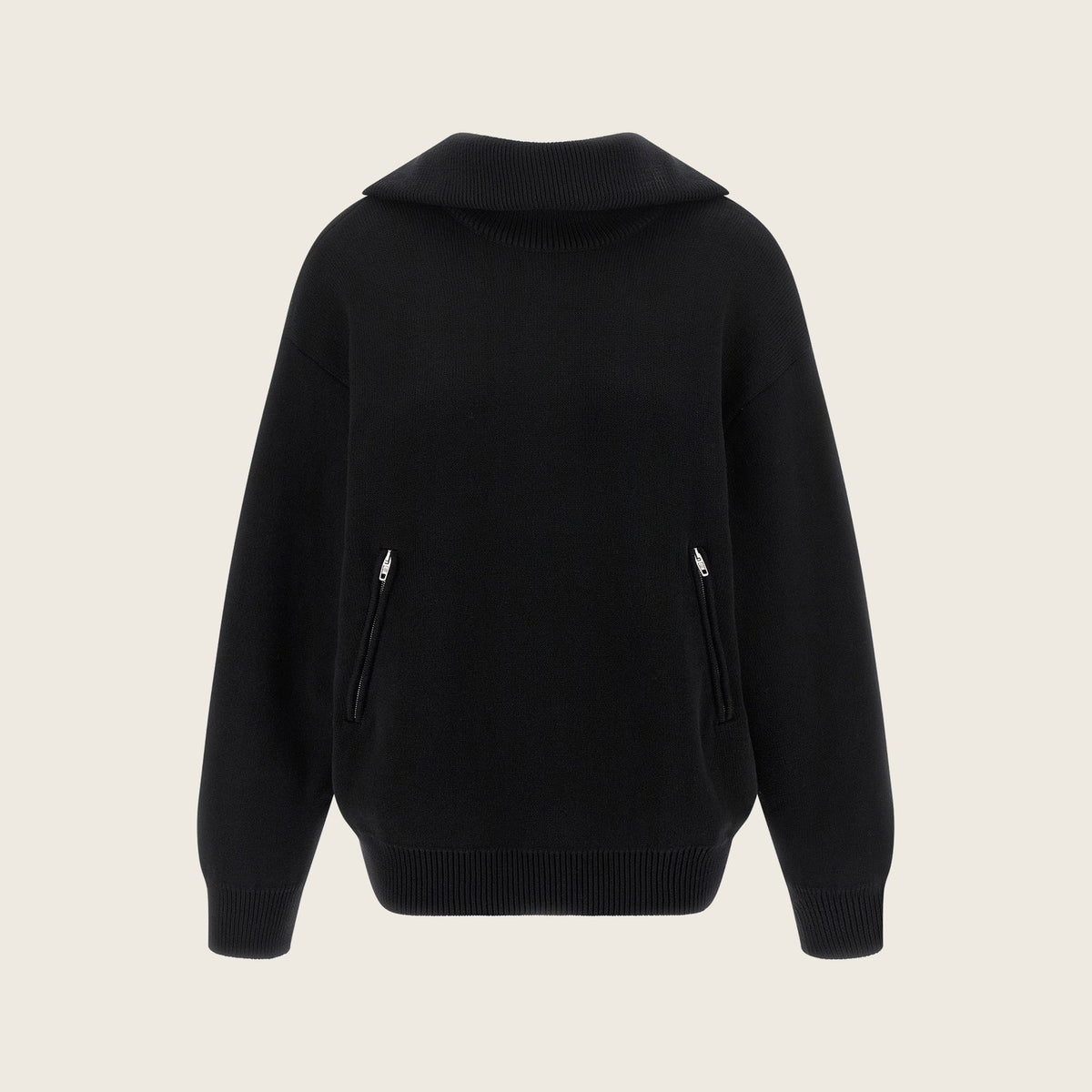 Cotton Cardigan – Black