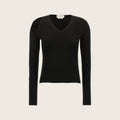 Wool Cardigan – Black