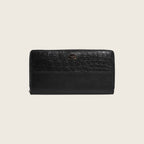 Logo Leather Wallet – Black