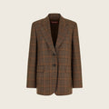 Wool Blazer – Brown