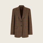 Wool Blazer – Brown