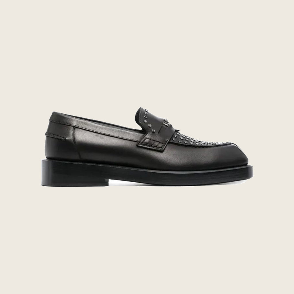Mocassins en cuir – Noir