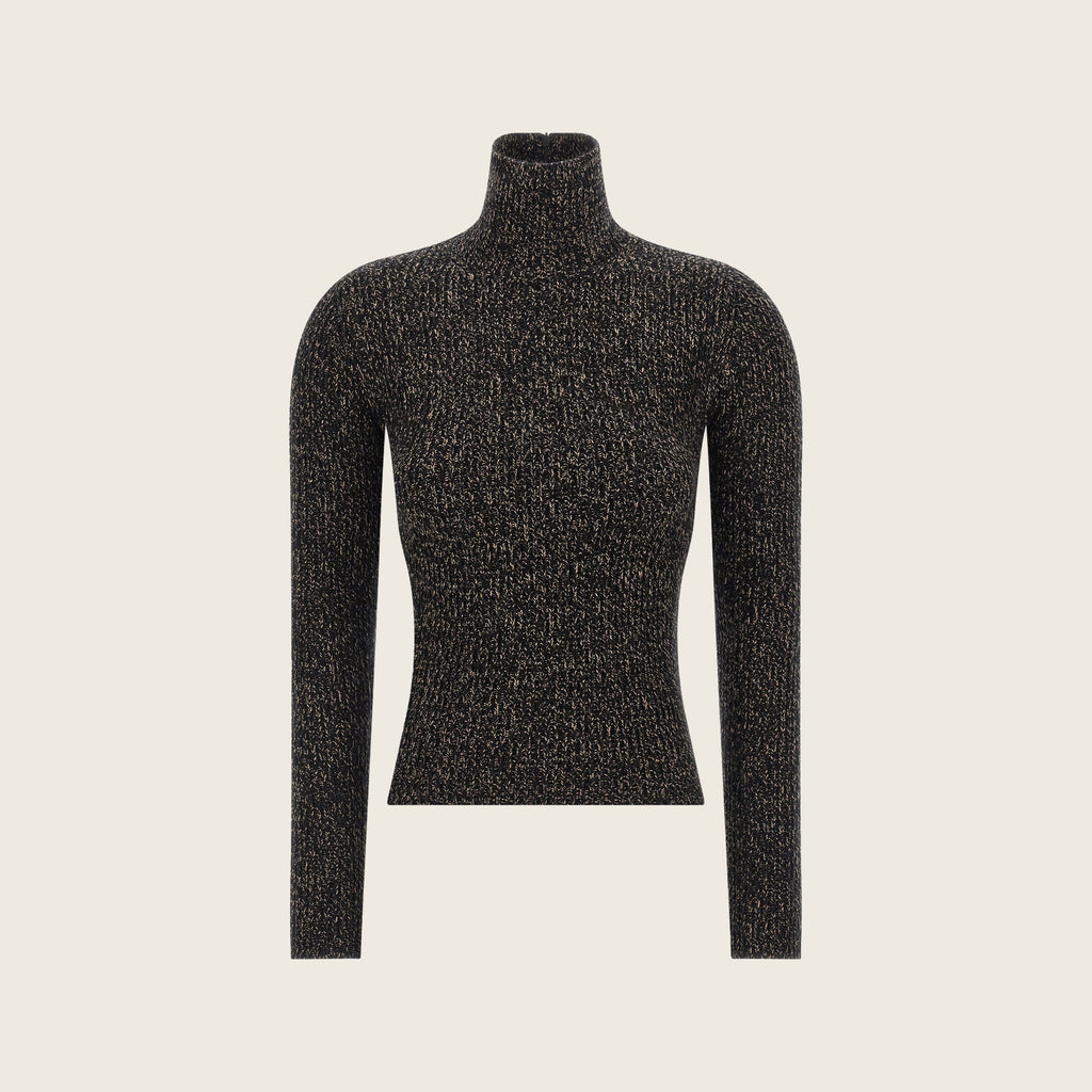 Wool Cardigan – Black
