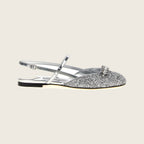 Ballet Flats – Silver