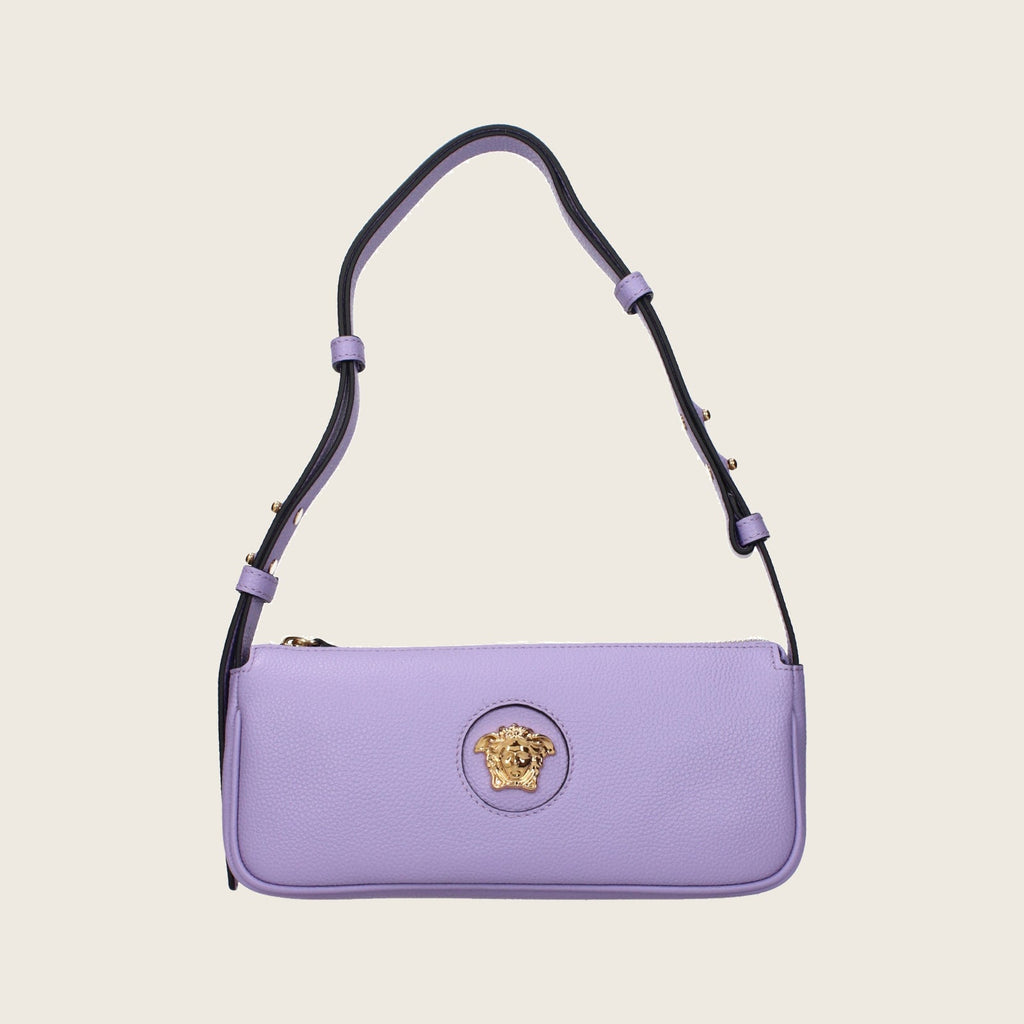 Leather Shoulder Bag – Purple
