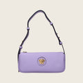 Leather Shoulder Bag – Purple